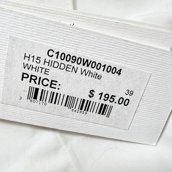 Sandro Paris NEW w Tags $195 Blouse Top Sz 39 EU/8 US Crisp White Classic Preppy - Picture 6 of 10